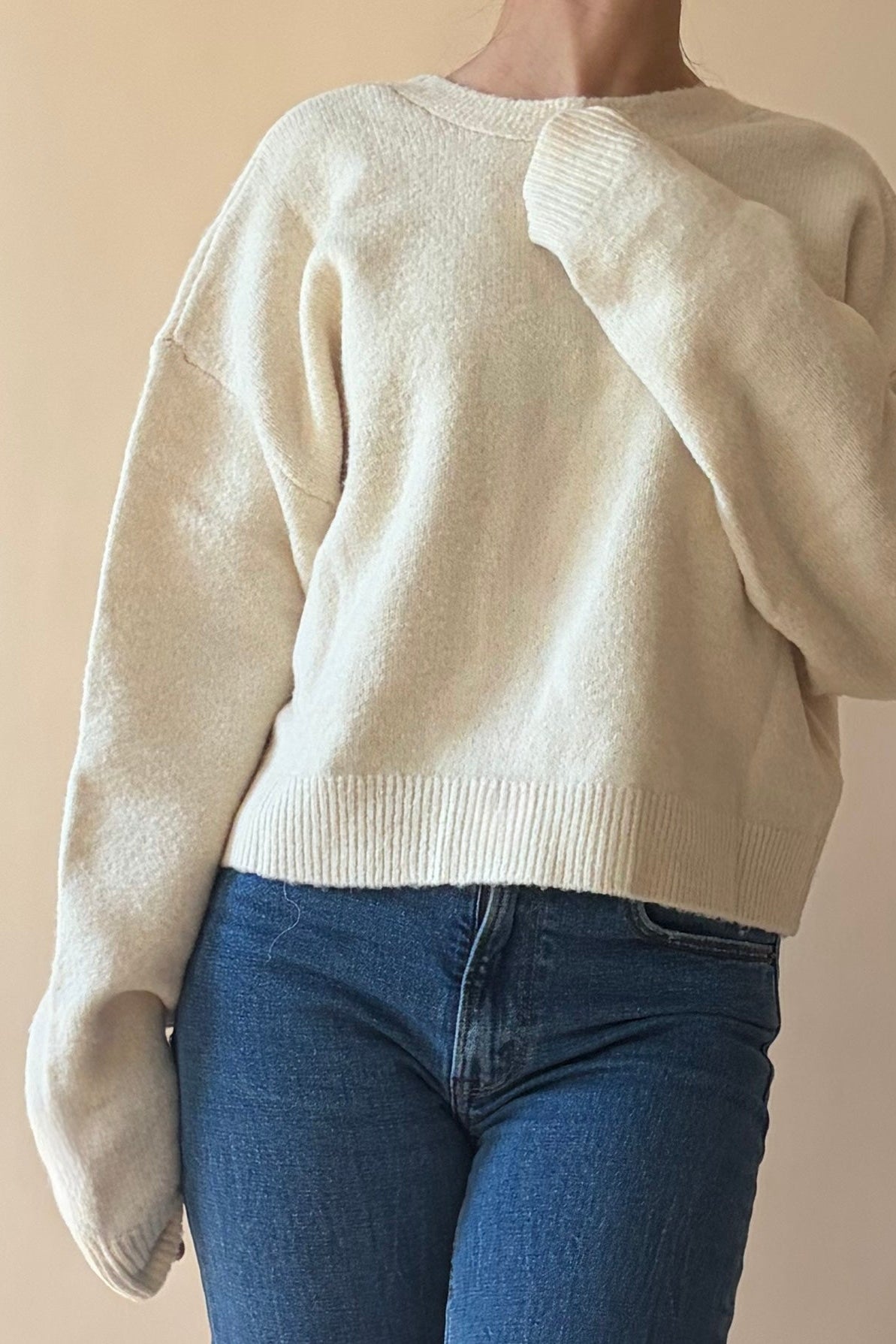The Bow Two-Way Knit Sweater