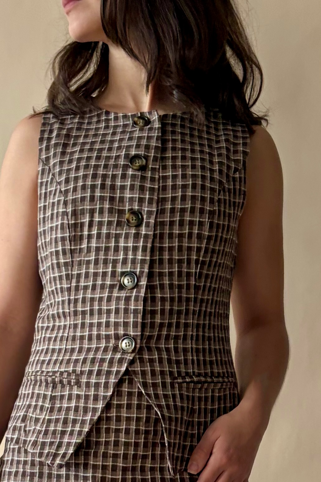 Hazel Plaid Set