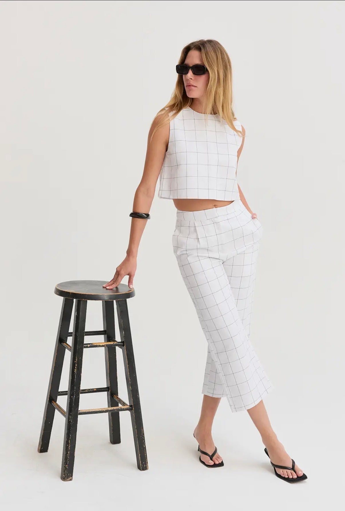 Tianna Windowpane Print Set