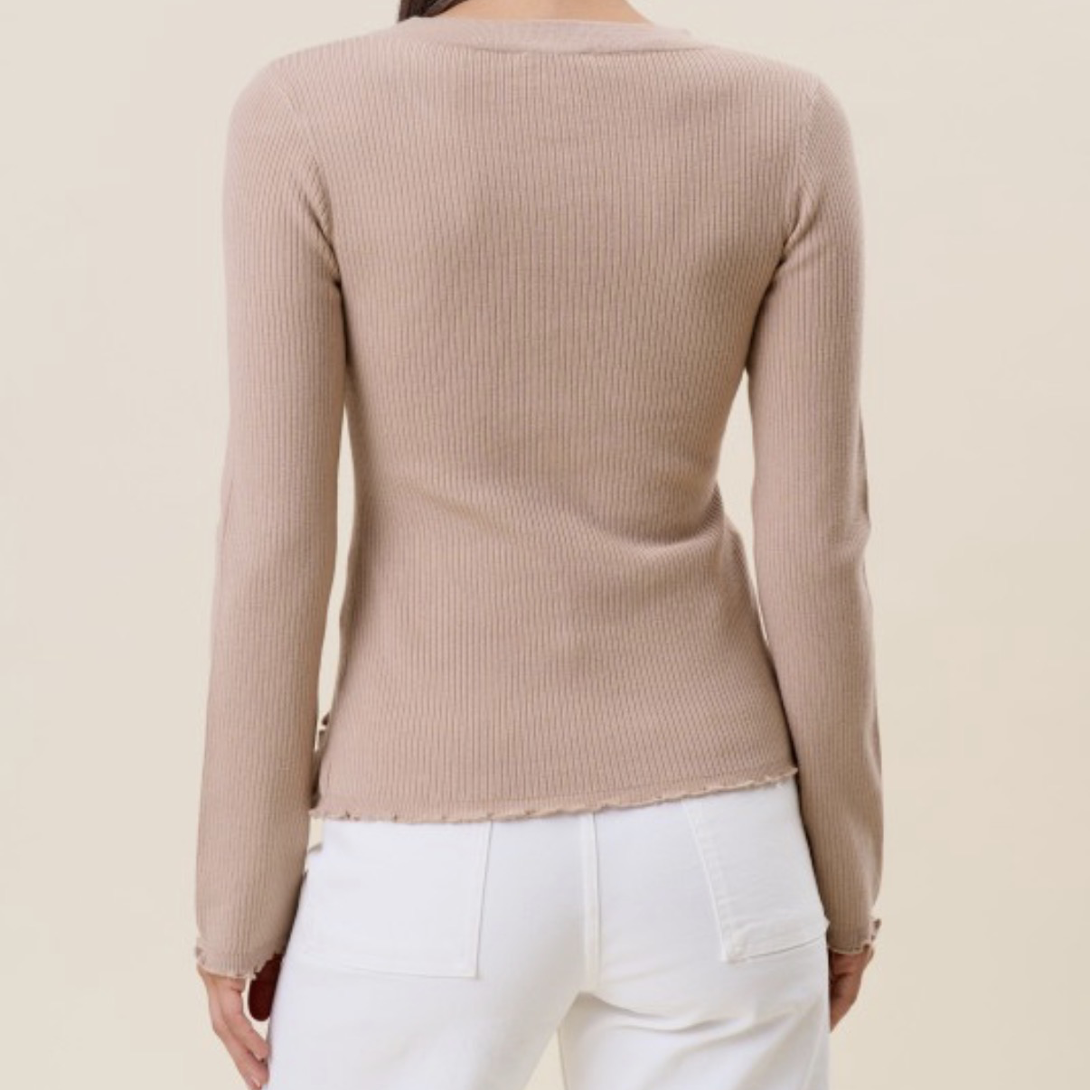 Naomi Long Sleeve Sweater Top