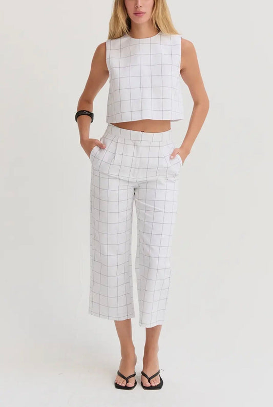 Tianna Windowpane Print Set