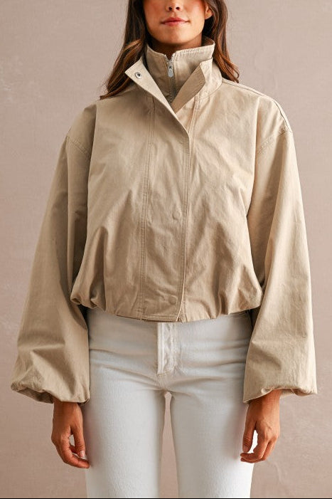 Serena Bubble Hem Jacket