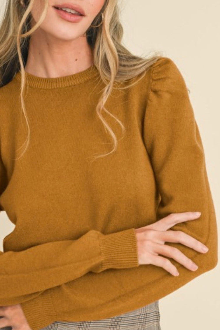 Sienna Puff Sleeve Pullover