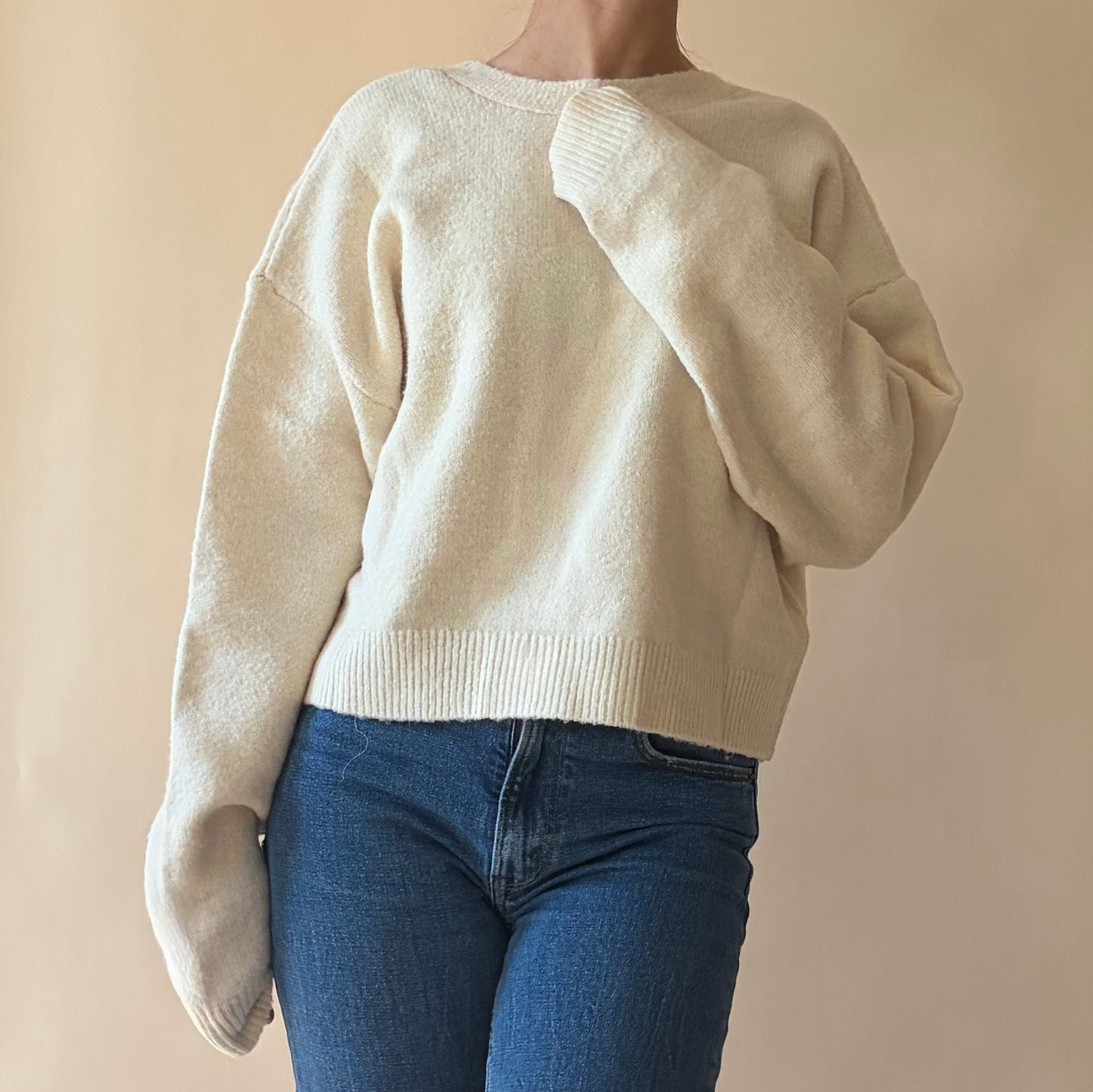 The Bow Two-Way Knit Sweater