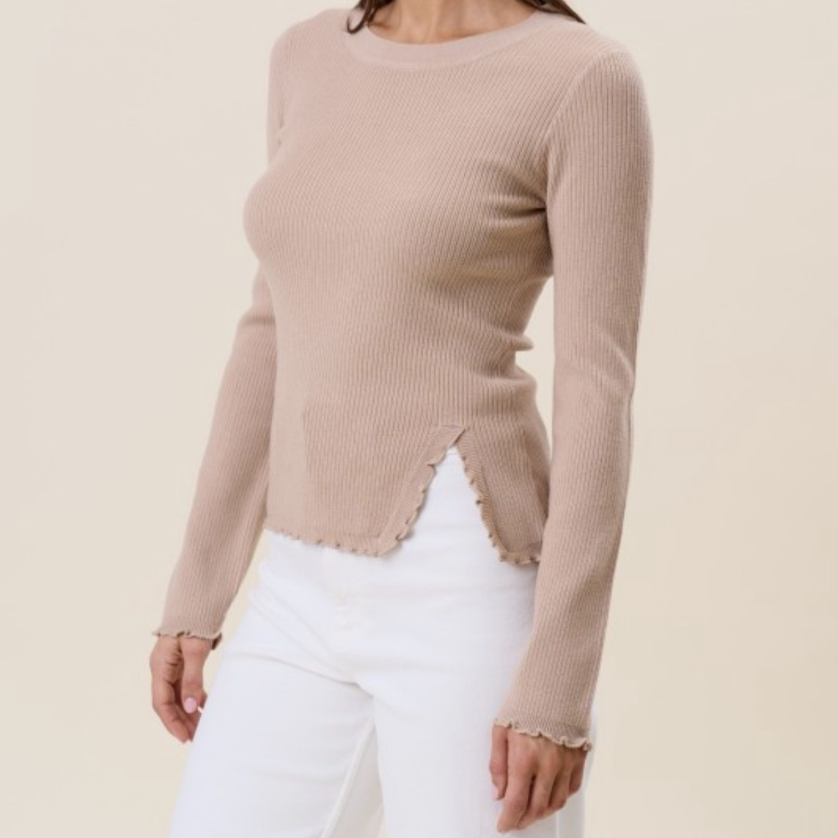 Naomi Long Sleeve Sweater Top