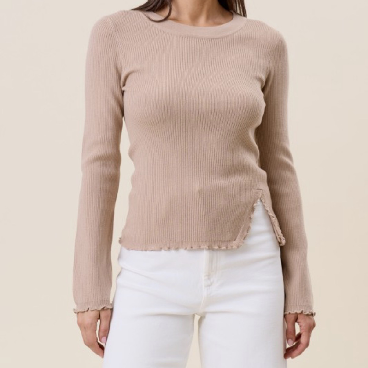 Naomi Long Sleeve Sweater Top