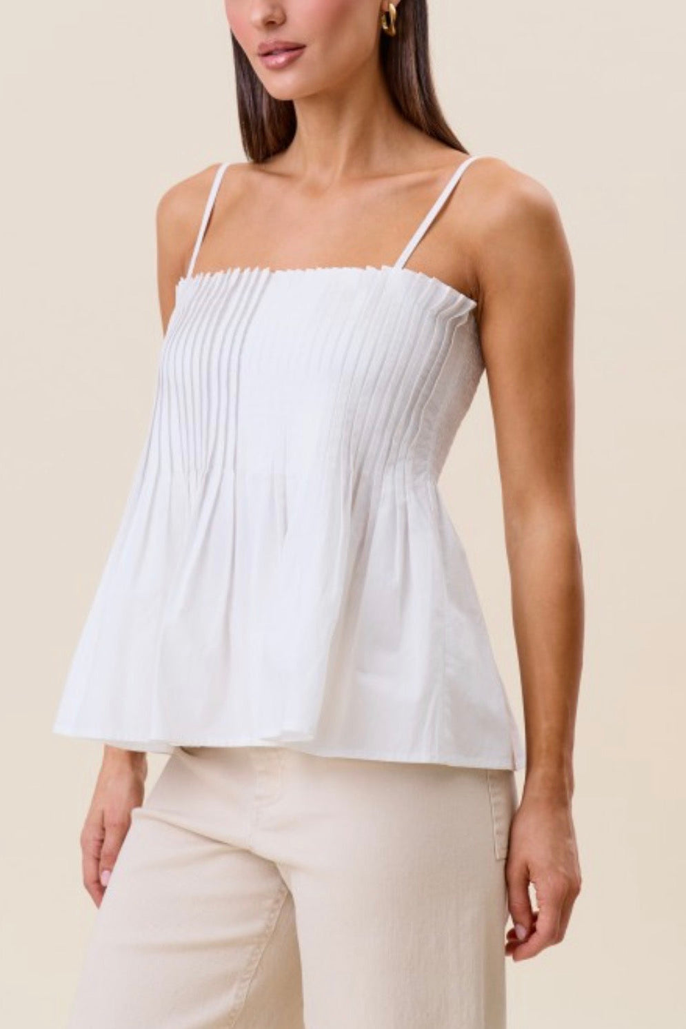 Lori Pintuck Cami Top
