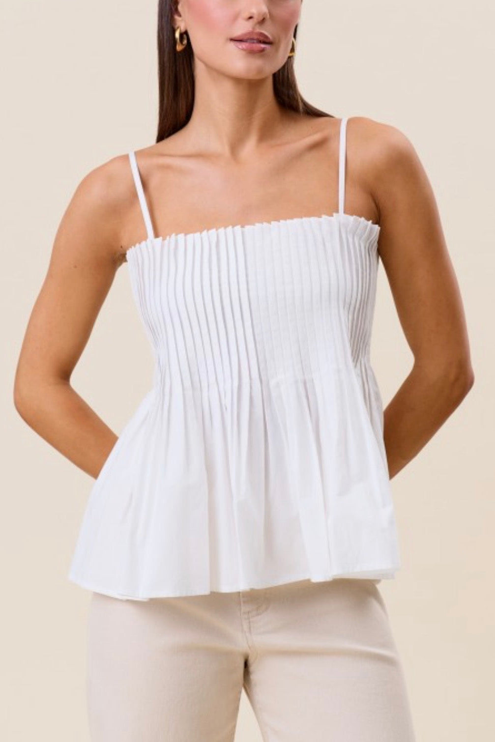 Lori Pintuck Cami Top