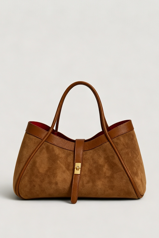 Alba Italian Suede Bag