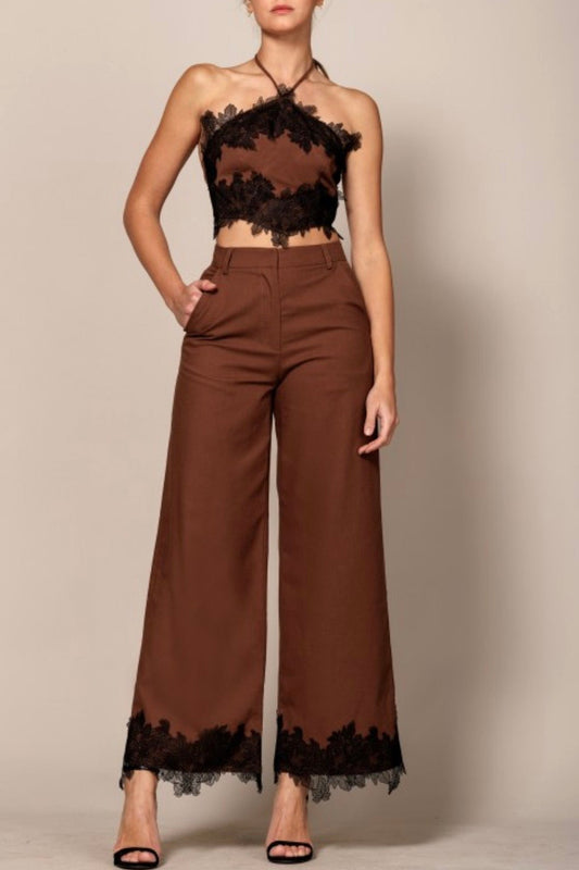 Terra Black Lace Set