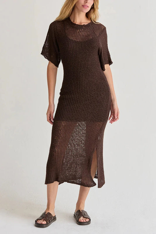 Mariela Netted Knit Dress
