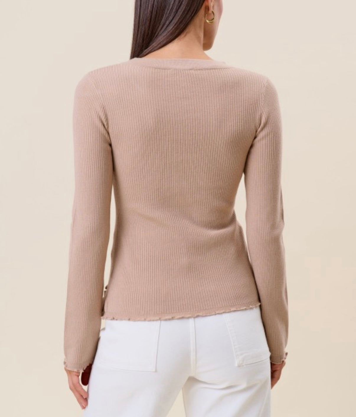 Naomi Long Sleeve Sweater Top