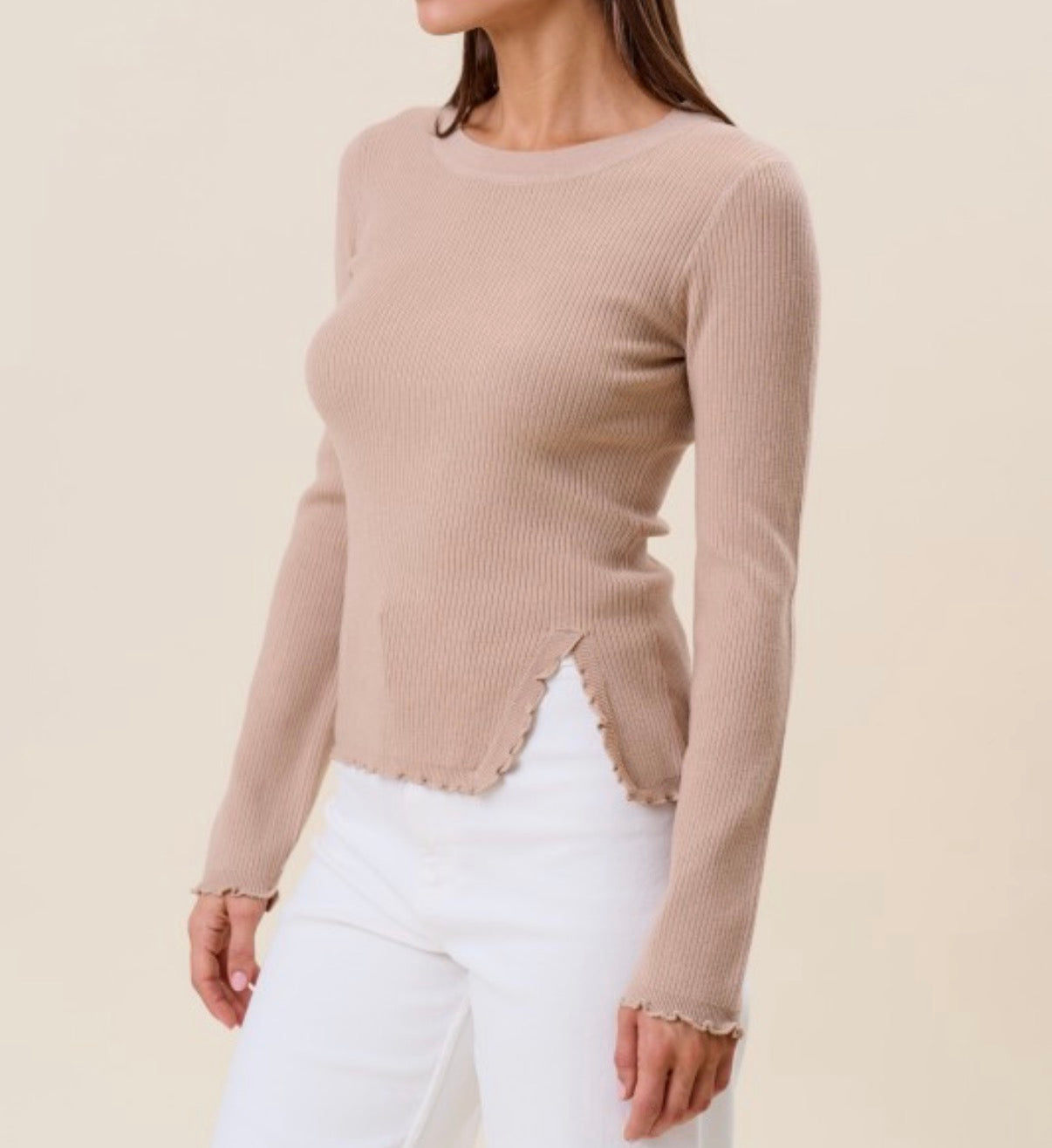 Naomi Long Sleeve Sweater Top