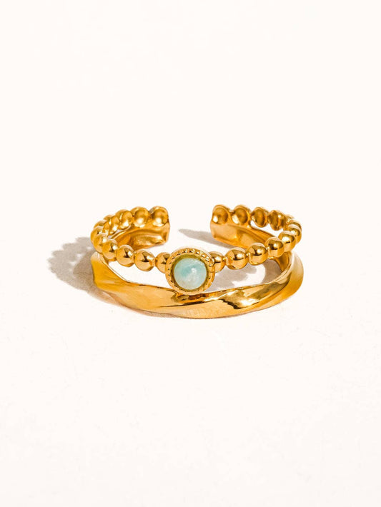 The Lindy Stone Ring
