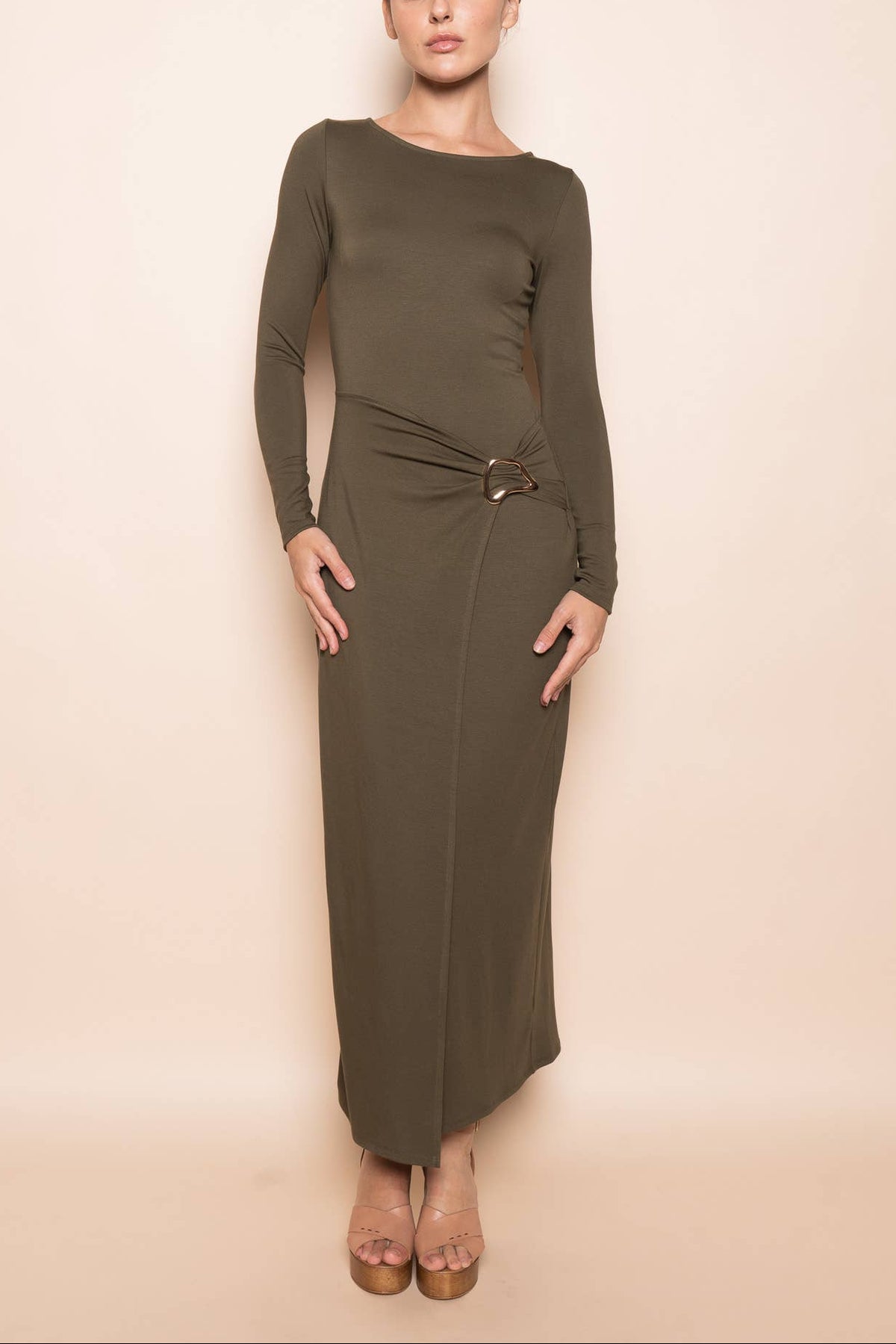Nina Maxi Wrap Dress