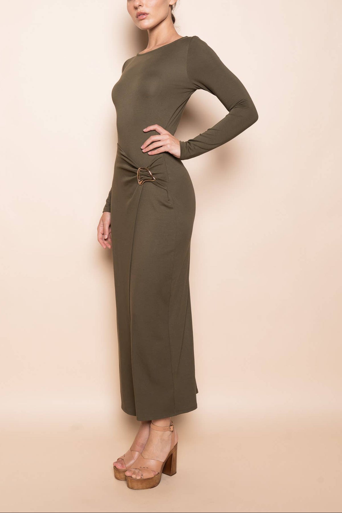 Nina Maxi Wrap Dress